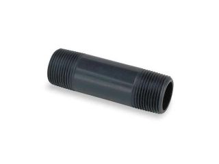 GF PIPING SYSTEMS 9861 343 Nipple, Threaded at Both Ends, 3x6In
