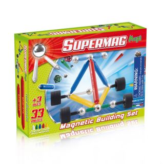 Supermag Maxi Wheels 35 Magnetic Building Set   17824138  