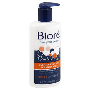 Biore  Blemish Fighting Ice Cleanser, 6.77 fl oz (200 ml)