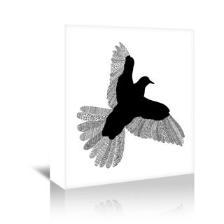 Bird Graphic Art on Wrapped Canvas by Americanflat