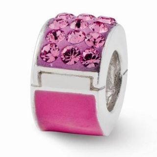 Sterling Silver Reflections Pink Elements Bead