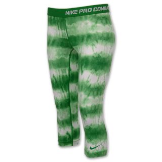 Nike Printed Pro Cargo Womens Capri Tights   405080 352