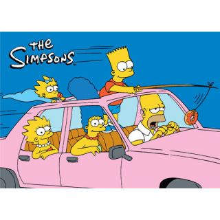 Simpsons Are We There Yet? Rug