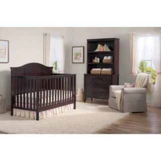 Delta Children Madrid 4 in 1 Fixed Side Convertible Crib, (Choose Your Finish)