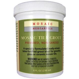 Mosaic Tile Grout 8 Ounces White   Home   Crafts & Hobbies   General