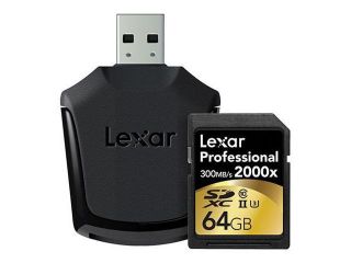 Lexar Professional 2000x 32GB Secure Digital High Capacity (SDHC) Flash Memory Model LSD32GCRBNA2000R