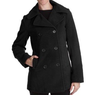 Excelled Pea Coat (For Plus Size Women) 5787R 61