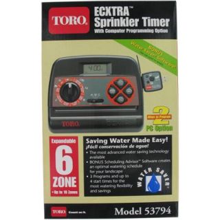 Toro 53794 6 Zone Indoor Sprinkler Timer