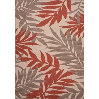 Home Decorators Collection Hand Made Birch 5 ft. 3 in. x 7 ft. 6 in. Floral Area Rug RUG121422