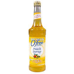 Monin Inc 750 ml OFree Peach Syrup (Pack of 12)  