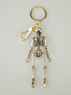 Alexander Mcqueen Skeleton Key Chain