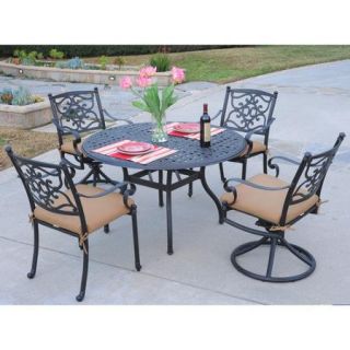 Meadow Decor Kingston 5 Piece Dining Set