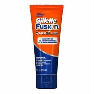 Gillette Fusion Proglide Clear Shave Gel 5.9 oz (Pack of 6)
