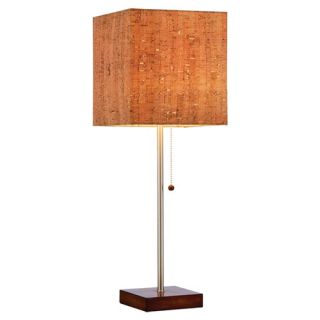 Adesso Sedona 1 Light 21.5 H Table Lamp with Square Shade