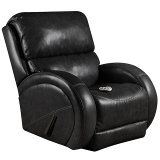 Massaging Como Leather Recliner with Heat Control   Shopping