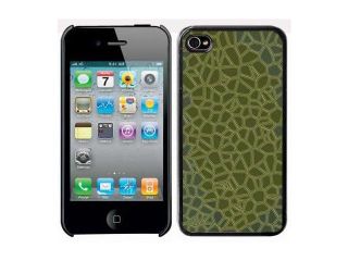 Apple iPhone 5 Black 5B186 Hard Back Case Cover Color Green Turtle Texture Background