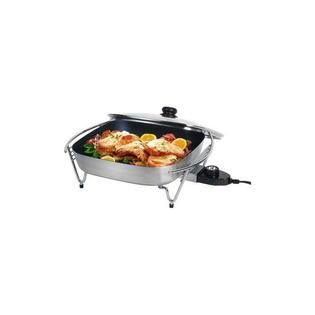 Platinum 12 x 12 Electric Skillet with Stainless Steel Handles EG