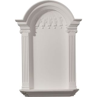 Ekena Millwork Waltz 21.125 in x 33.75 in Polyurethane Niche