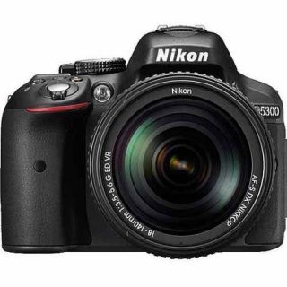 Nikon D5300 24.2 Megapixel Digital SLR Camera Body Only   Black   3.2" LCD   16:9   6000 x 4000 Image   1920 x 1080 Video   HDMI   PictBridge   HD Movie Mode   Wireless LAN   GPS