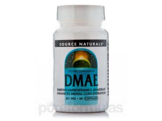 DMAE Caps 351 mg   50 Capsules by Source Naturals
