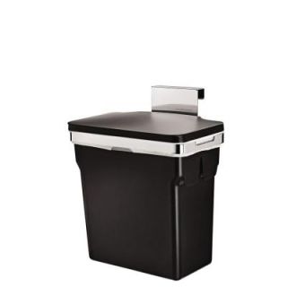 simplehuman 10 l Black In Cabinet Trash Can CW1643