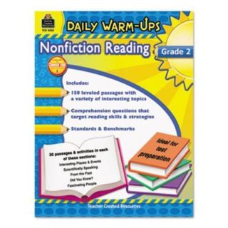 Teacher Created Resources 5032 Daily Warm ups: Nonfiction Reading, Grade 2, 176 Pages