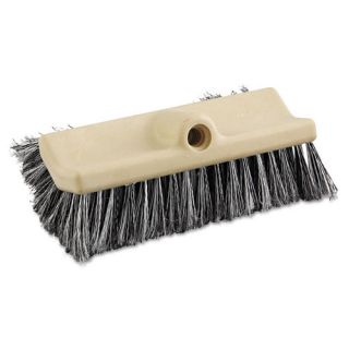 10 Polypropylene Dual Surface Vehicle Brush with Handle by Boardwalk