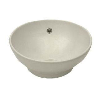 Porcher Como Above Counter Vessel Sink in Matte Greystone DISCONTINUED 15010 00.206