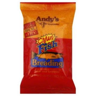 ANDYS BREADING FISH CAJUN 10 OZ  Pack of 12