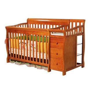 Dream On Me Dream On Me 4 in 1 Brody Convertible Crib with Changer