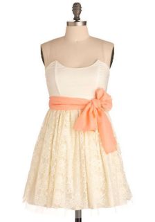 Peaches and Cream Dress  Mod Retro Vintage Dresses