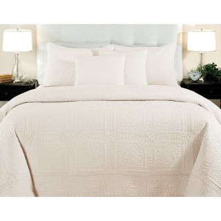 Cathedral Ivory King size 3 piece Quilt Set  ™ Shopping