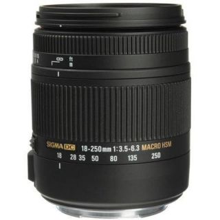 Sigma 18 250mm f3.5 6.3 DC MACRO OS HSM for Canon Digital SLR Cameras