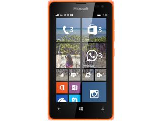 Microsoft LUMIA 532 RM 1034 CV LTAU1 BR_ORANGE HS 8GB 3G Orange Unlocked Cell Phone 4.0" 1GB RAM
