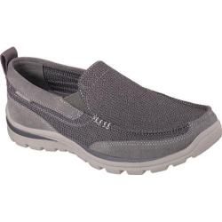 Mens Skechers Relaxed Fit Superior Milford Charcoal/Gray   17149415