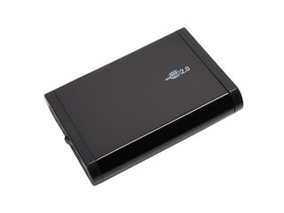 SABRENT EC 525K Aluminum 5.25" Black IDE USB 2.0 External Enclosure