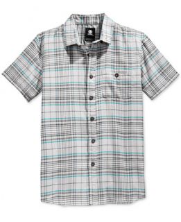 Element Mens Jordan Short Sleeve Shirt   Casual Button Down Shirts
