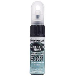 Rust Oleum Automotive 0.5 oz. Gray Filler and Primer Scratch and Chip Repair Marker (Case of 6) SC2000A