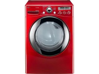 LG WM2350HRC Wild Cherry Red 3.7 cu. ft. Front Loading Washer