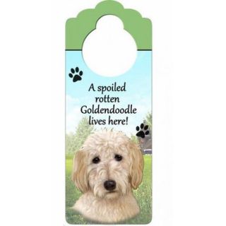 E&S Pets Goldendoodle Pet Door Hanger (Set of 2)