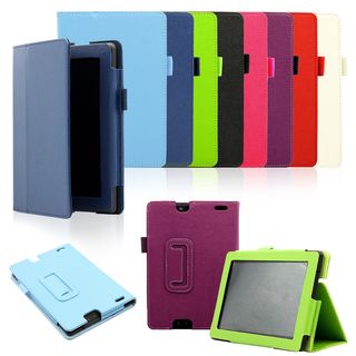 Gearonic Folding PU Leather Case Cover for 2013 Kindle Fire HD 7 2nd