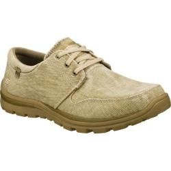 Mens Skechers Relaxed Fit Superior Elvin Natural  