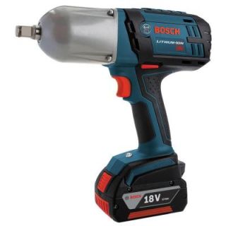 Bosch 18 Volt Lithium Ion 1/2 in. High Torque Cordless Impact Wrench with Friction Ring Kit IWHT180 01