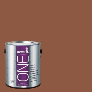 Olympic ONE Spiced Cider Eggshell Latex Interior Paint and Primer In One (Actual Net Contents: 114 fl oz)