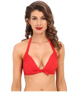 Unique Vintage Monroe Bikini Top Red