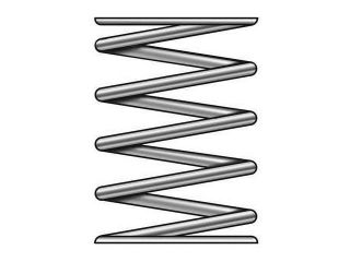 1NCL4 Compress Spring, 7/8x0.063 In, PK 5