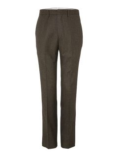 Chester Barrie Flannel Trousers Brown