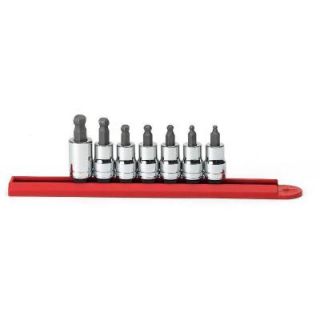 GearWrench 3/8 in. Drive SAE Ball Hex Set (7 Piece) 80586