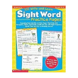 100 Write And Learn Sight Word Practice (Paperback)