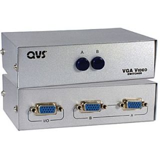 QVS CA298 2 Ports VGA/SXGA Manual Switch
